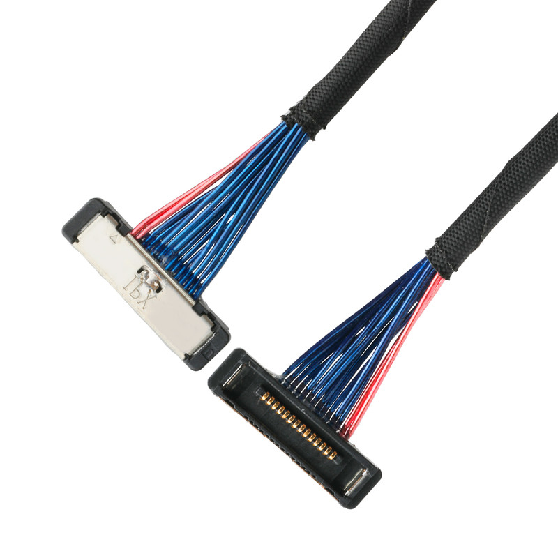 CABLINE SS マイクロコアシアルケーブル 20380 接続器 I-PEX 20380-R14T-06 0.4mm ピッチ 14P 接続器