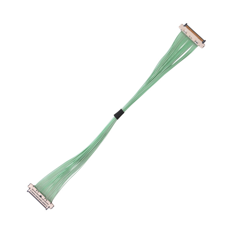 KEL 0.4mmピッチのマイクロ同軸ケーブルUSL20-30SS-010-C 30 Pin 40 Pinの細いプラグの設計