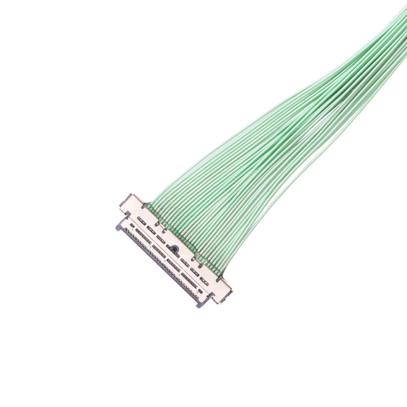 KEL 0.4mmピッチのマイクロ同軸ケーブルUSL20-30SS-010-C 30 Pin 40 Pinの細いプラグの設計