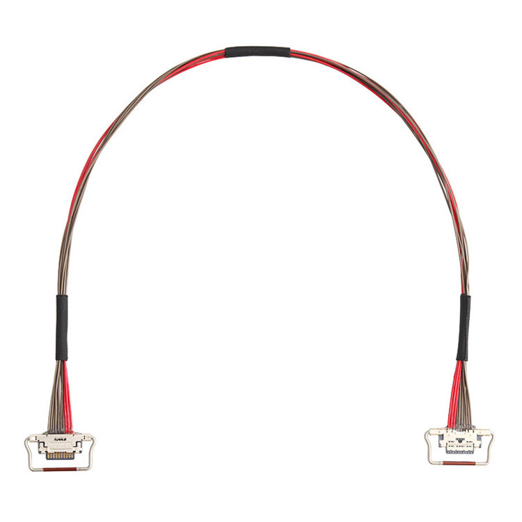 10ピンのLVDSマイクロコアシアルケーブル,長さ150mm,ピッチ0.4mmのI-PEXコネクタ,番号20633-310T-01S