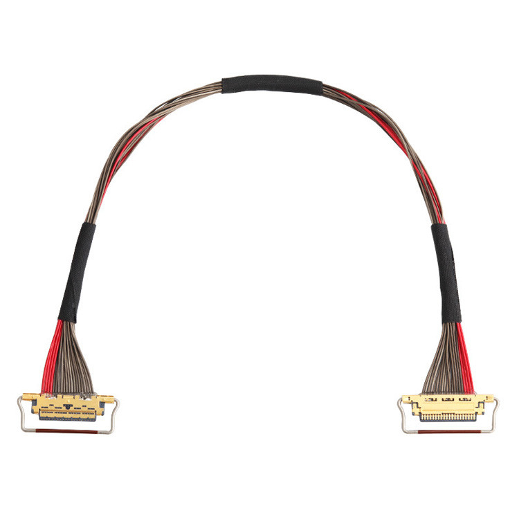 工場 UL EDP LVDS コアシアルケーブル I PEX 0.4mm ピッチ 20633-220T-01S 20ピン