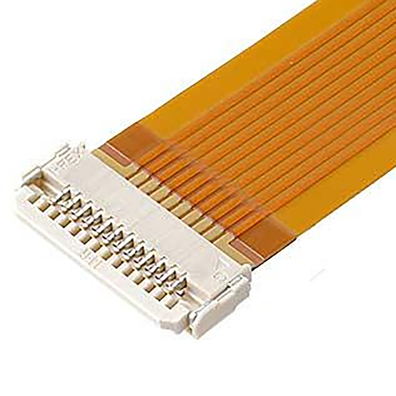 LcdのモニターDW-5 20598-006T-02 0.5mmピッチ6 Pin FpcのためのLvdsの同軸ケーブルのコネクター