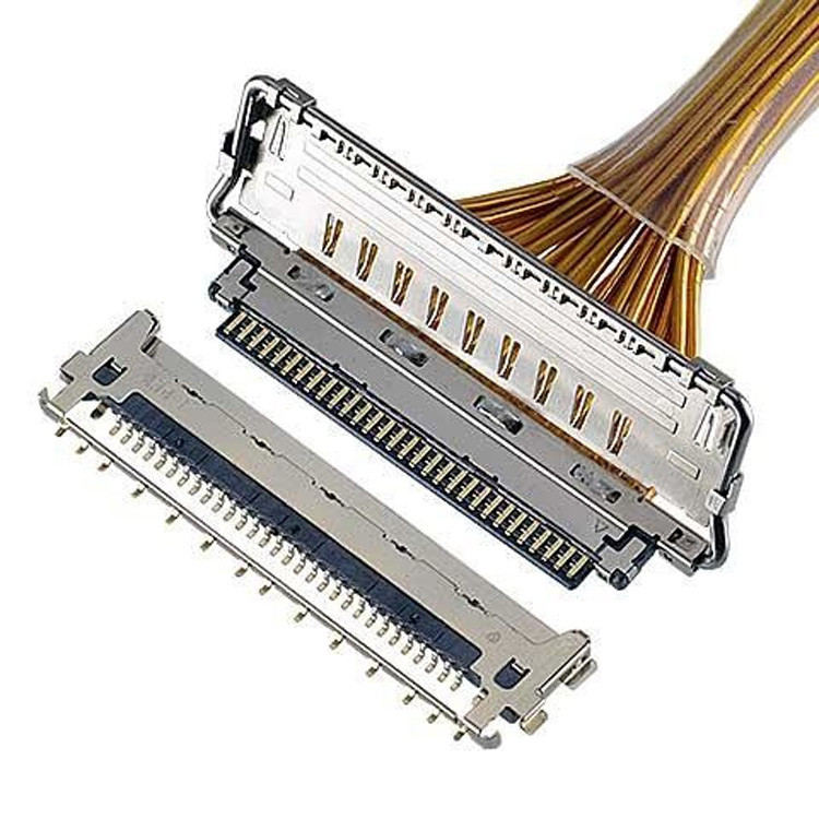 横交配型 マイクロコアキシャルコネクタケーブル VS II 20846-020T 030T 040T 0.5mmピッチ