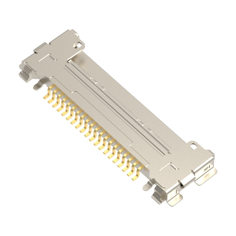 CABLINE-CA 20pin 20633-220T-01Sのマイクロ同軸ケーブル0.4 mmピッチ、横の合うタイプ マイクロ同軸コネクター