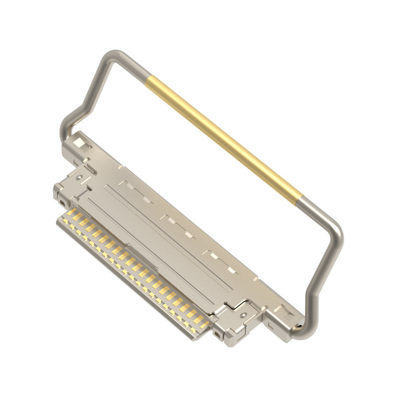 CABLINE-CA 20pin 20633-220T-01Sのマイクロ同軸ケーブル0.4 mmピッチ、横の合うタイプ マイクロ同軸コネクター