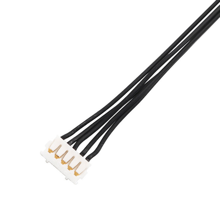 34 JST AUHR-05V-H から I-PEX 20531-34-01 0.25mm ピッチ LVDS EDPケーブル組