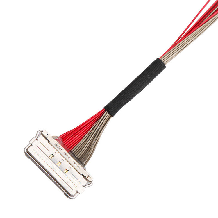 工場 カスタム I-PEX 20679-020T-01 0.4mm ピッチ 20ピン LVDS 同軸ケーブル 220mm