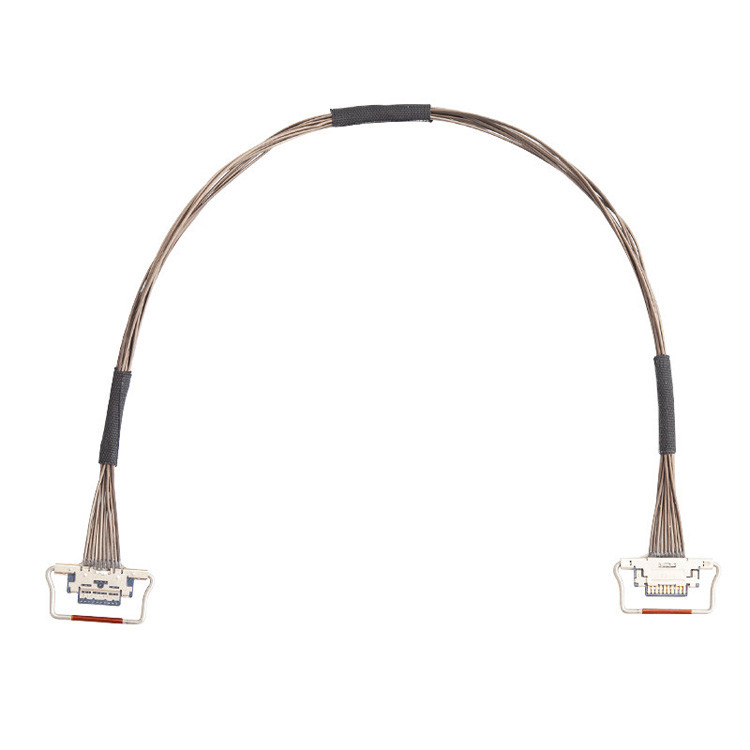 10ピンEDP I-PEX同軸LVDSケーブル 0.4mmピッチ 20633-310T-01S 38AWG