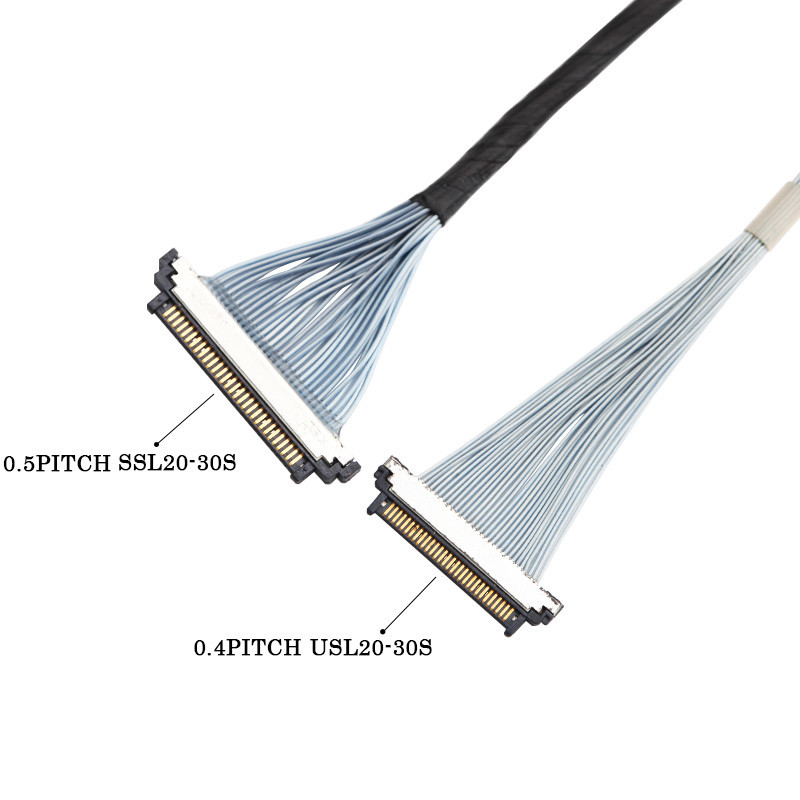 I-Pex 20453-230T-03 To Kel SSL20-30S マイクロコアシアルケーブル 30P Lvds Edpケーブル組立