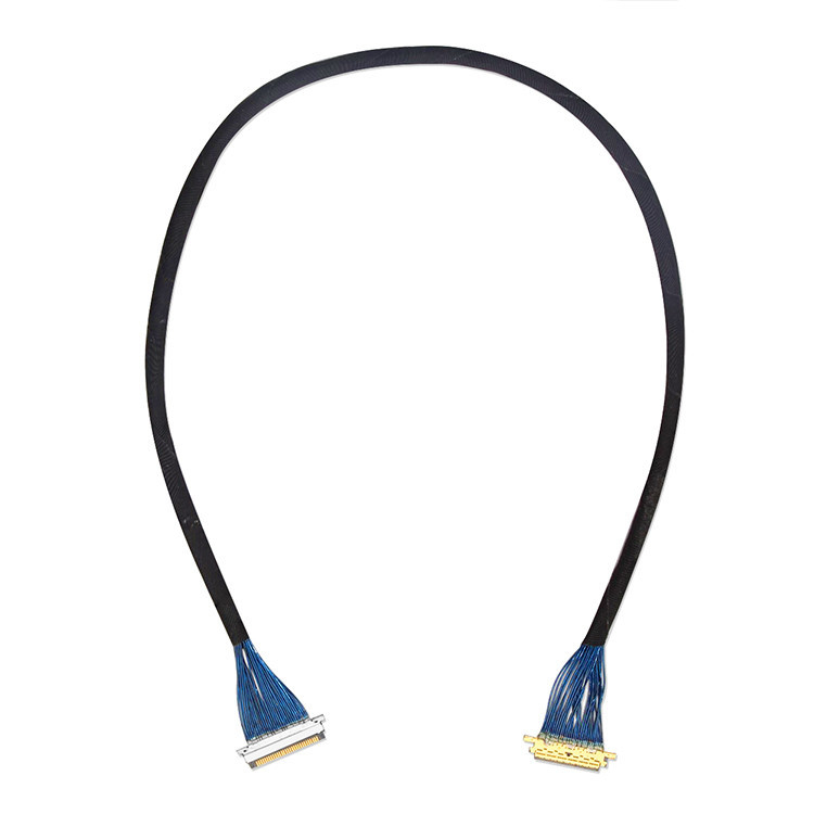 PEX 0.4mm 30p LVDS マイクロコアシアルケーブル CBL 20472-030T-10R Lvdsディスプレイコネクタ