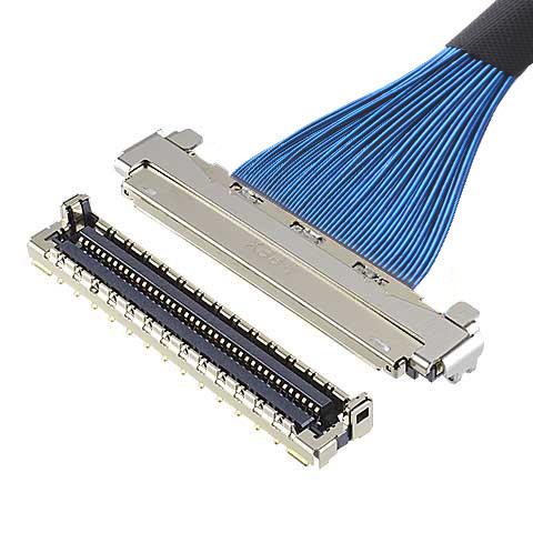 Ipex マイクロコアックスケーブル 60P キャブライン-Um 20878-060t-01 容器プラグパーツ シェル ハウジングロックカバー