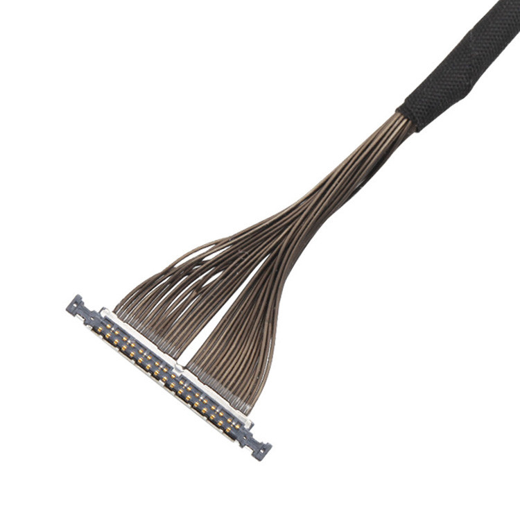 ドローン用Lvdsケーブル 32Pコネクタ 32ピンマイクロコアシアルケーブル I PEX 0.3mmピッチ 20496-032T-40