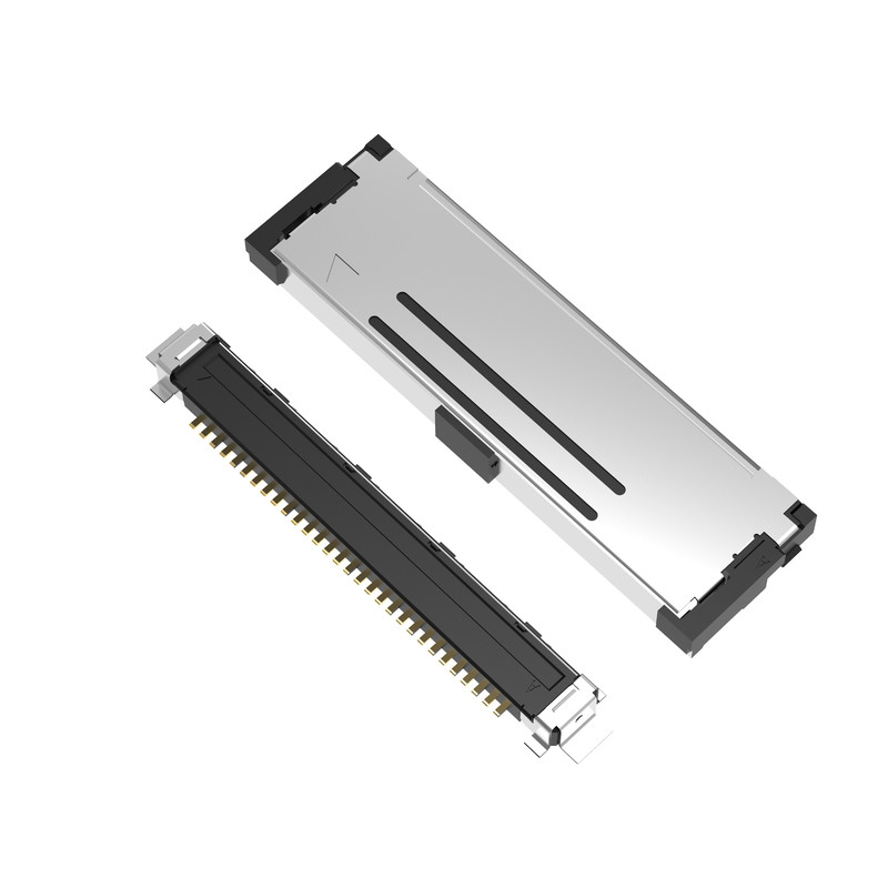 FPL II 20437-030T-01 横交配型 機械ロック付きマイクロコアシアルコネクタ 30Pin 40P 50P 0.4mmピッチ