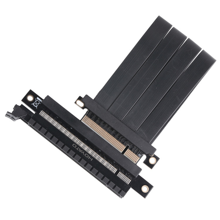 PCIE グラフィックカード拡張ケーブル 鉱山機械用PCB 非常に細い同軸ケーブル
