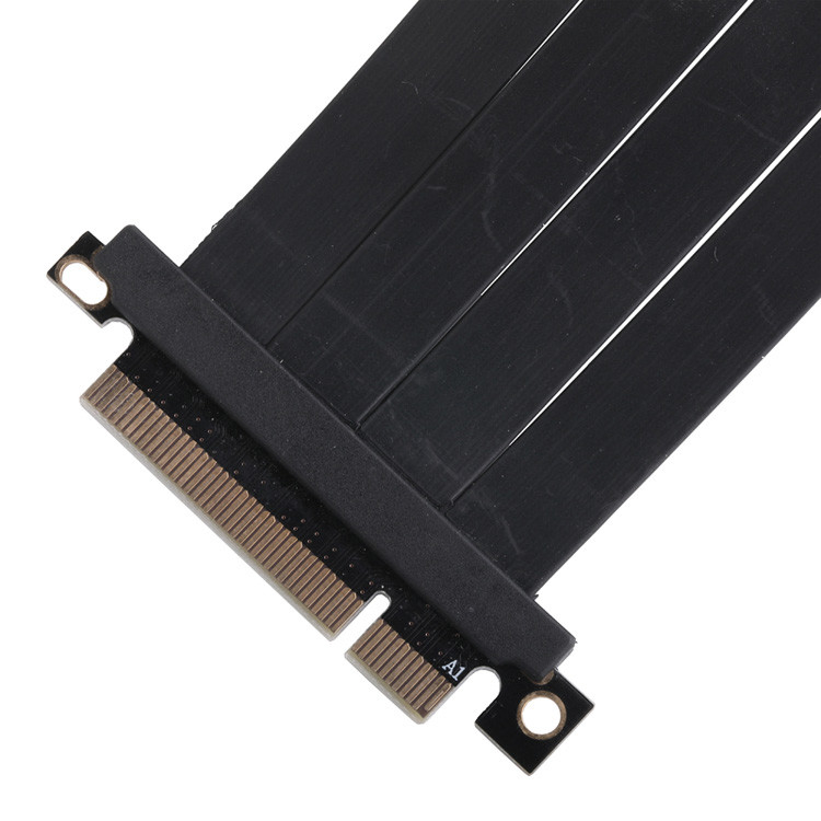 PCIE グラフィックカード拡張ケーブル 鉱山機械用PCB 非常に細い同軸ケーブル