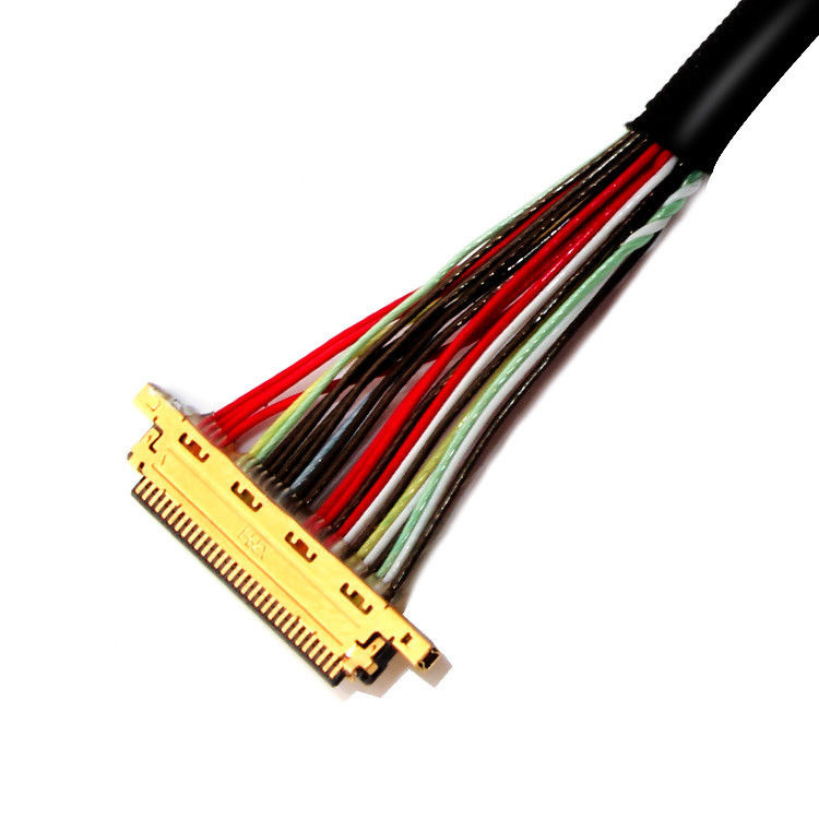 30ピンから30ピンまでのLCDモニター用LVDSケーブル PEX 20453 20633 0.4mm / 1.25mmピッチ