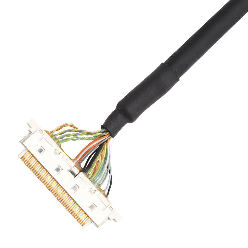 0.5mmピッチLVDSケーブルアセンブリ ACES 50204-040 1 1-002 JST SHDR-40V-S-Bへ