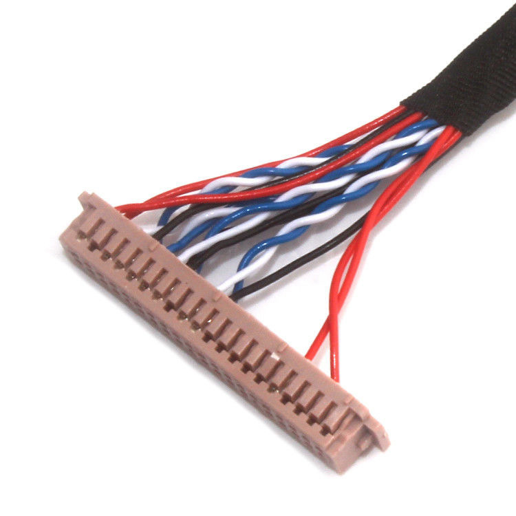 UL マイクロコアックスケーブルアセンブリ JAE  Lvdsケーブル 30ピン Fi X30 から Df13 30ds 1.25c