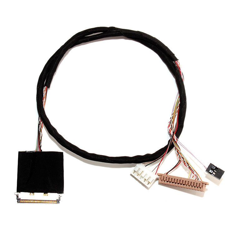 LVDSケーブル組成 40ピンから30ピンまで I PEX /  コネクタ 20345 040T 32R から DF13