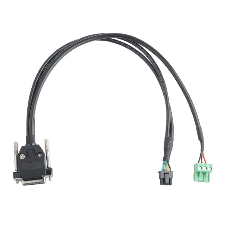 パーソナライズされた産業用ケーブルコネクタ,ピッチ3.0mm DB-15P 女性からHSG43025-0800 そしてピッチ5.8mm 691352710003
