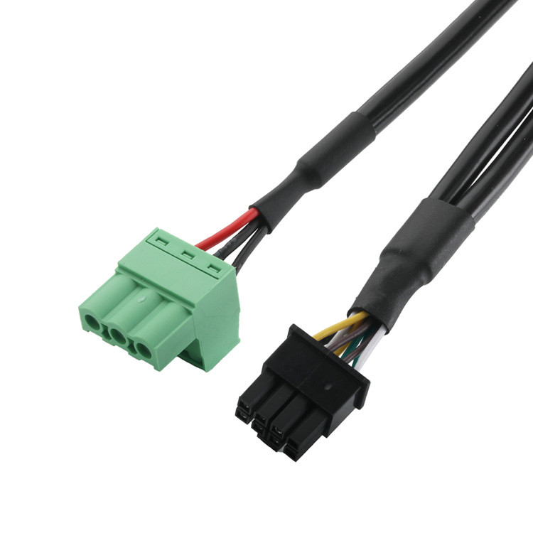 パーソナライズされた産業用ケーブルコネクタ,ピッチ3.0mm DB-15P 女性からHSG43025-0800 そしてピッチ5.8mm 691352710003