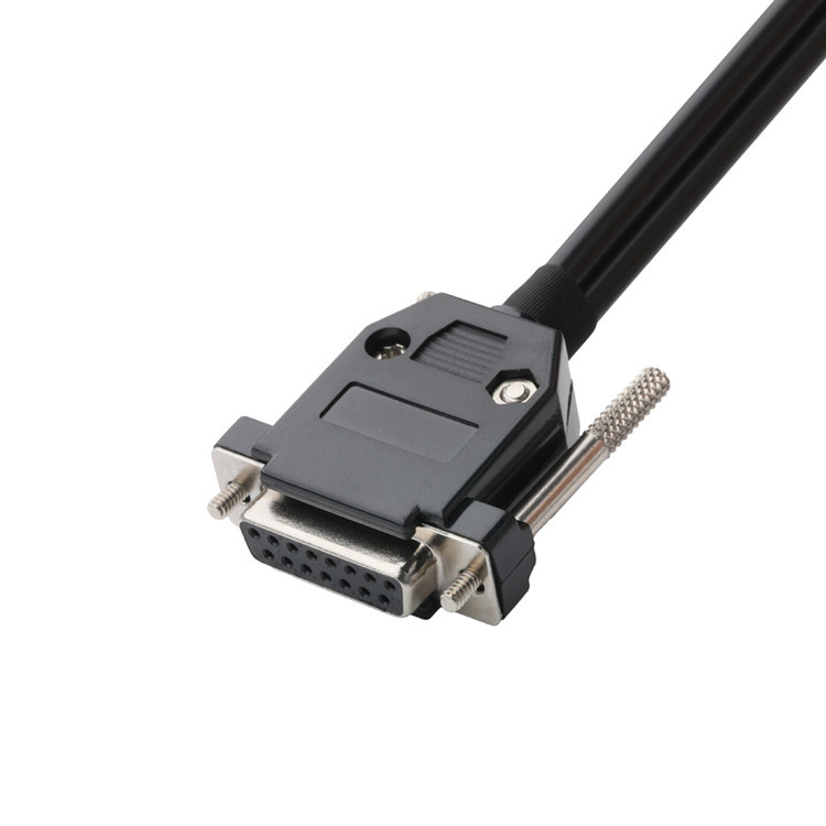 パーソナライズされた産業用ケーブルコネクタ,ピッチ3.0mm DB-15P 女性からHSG43025-0800 そしてピッチ5.8mm 691352710003