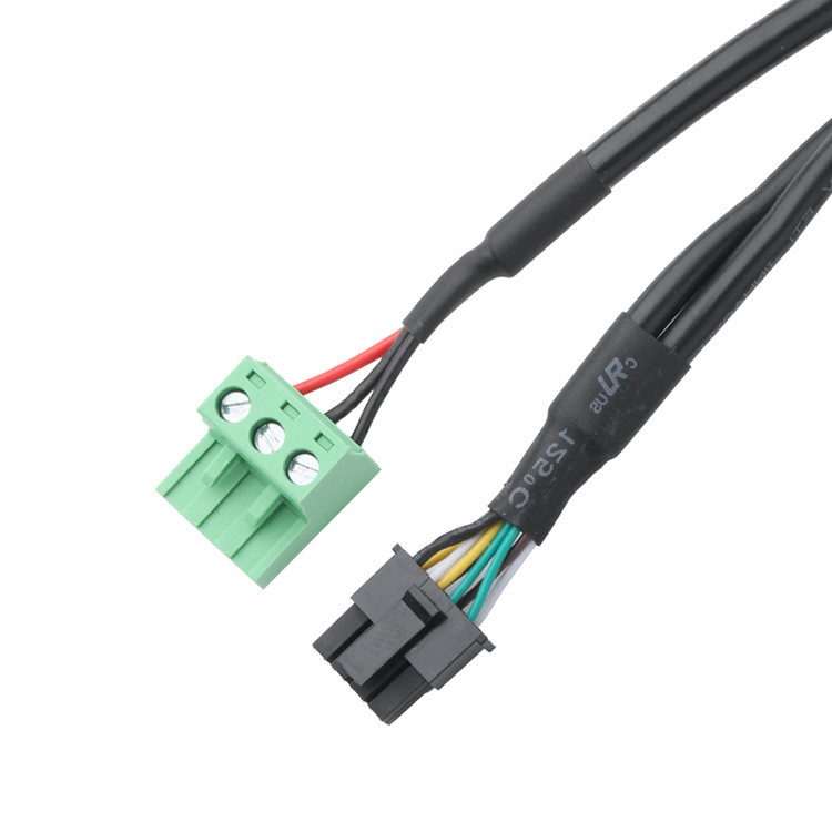 パーソナライズされた産業用ケーブルコネクタ,ピッチ3.0mm DB-15P 女性からHSG43025-0800 そしてピッチ5.8mm 691352710003