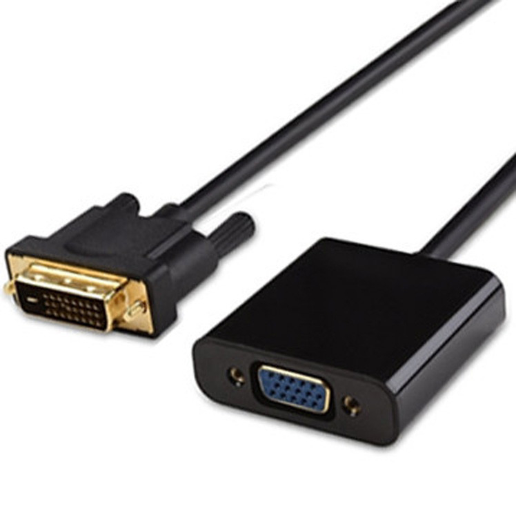 アダプター VGA またはドッキングのために,Lvds 10 インチ DVI-D から VGA アダプターケーブル接続アダプター