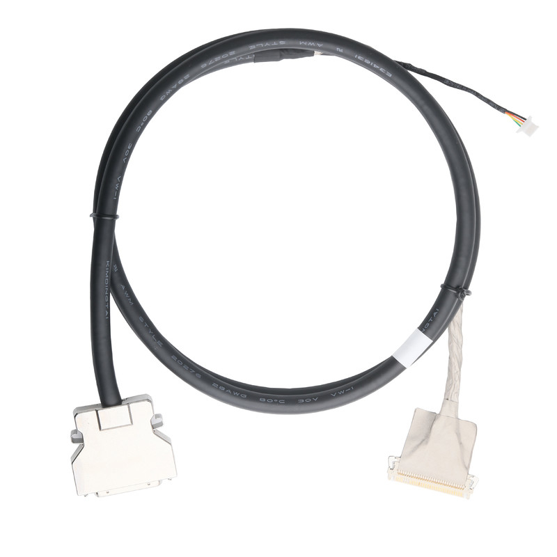 SCSI MDR HPCN40M FI-X30HLとHSG 51146-5Pのカスタマイズされたワイヤリングハーネスの男性接続器