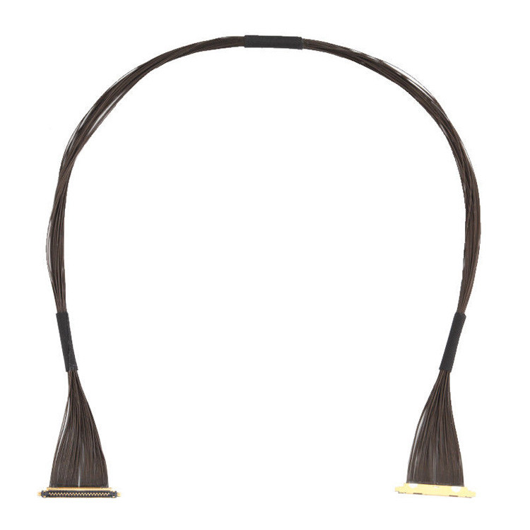 IPEX CABLINE®-UX II 40P UL11130 46AWG マイクロコアシアルケーブル組成 I-PEX 20531-040t-02 IDC 製造 OEM/ODM