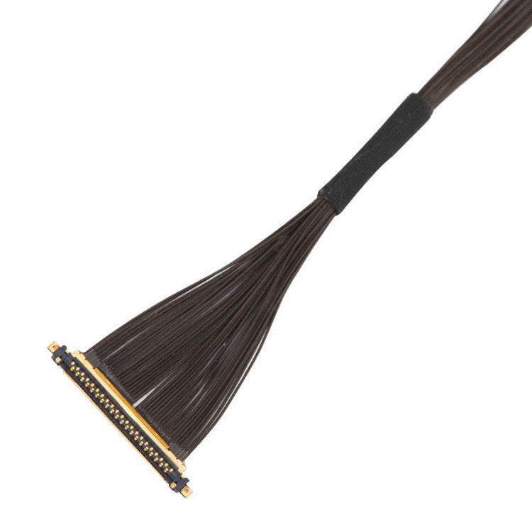 IPEX CABLINE®-UX II 40P UL11130 46AWG マイクロコアシアルケーブル組成 I-PEX 20531-040t-02 IDC 製造 OEM/ODM