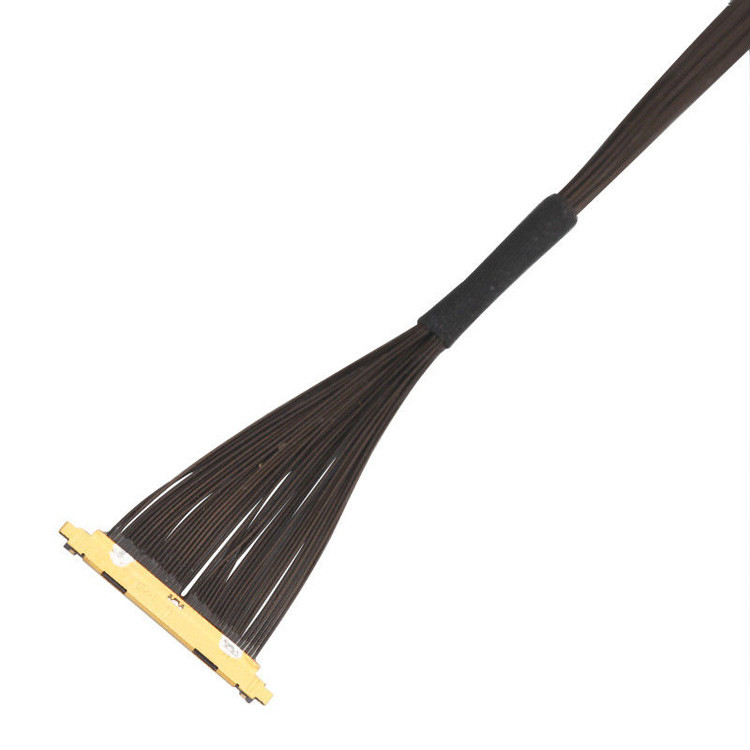 IPEX CABLINE®-UX II 40P UL11130 46AWG マイクロコアシアルケーブル組成 I-PEX 20531-040t-02 IDC 製造 OEM/ODM