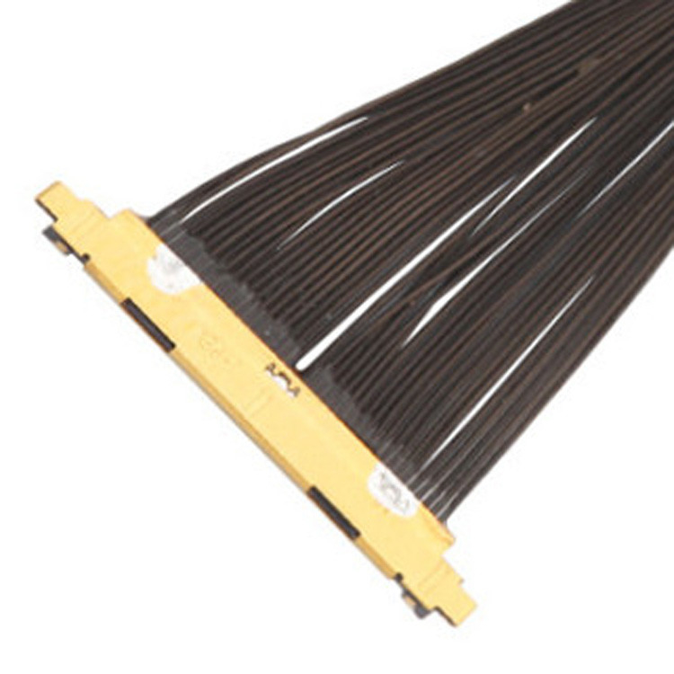 IPEX CABLINE®-UX II 40P UL11130 46AWG マイクロコアシアルケーブル組成 I-PEX 20531-040t-02 IDC 製造 OEM/ODM