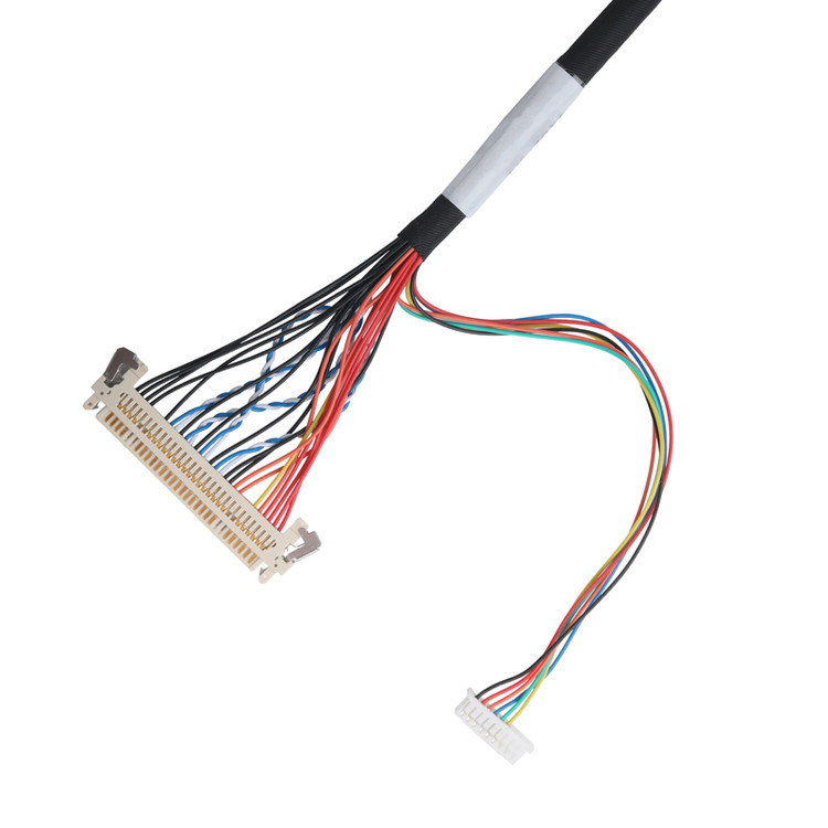 LVDSケーブル FI-X30HL 30P から DF20A-40P または 9P HSGケーブル同軸接続器 OEM/ODM