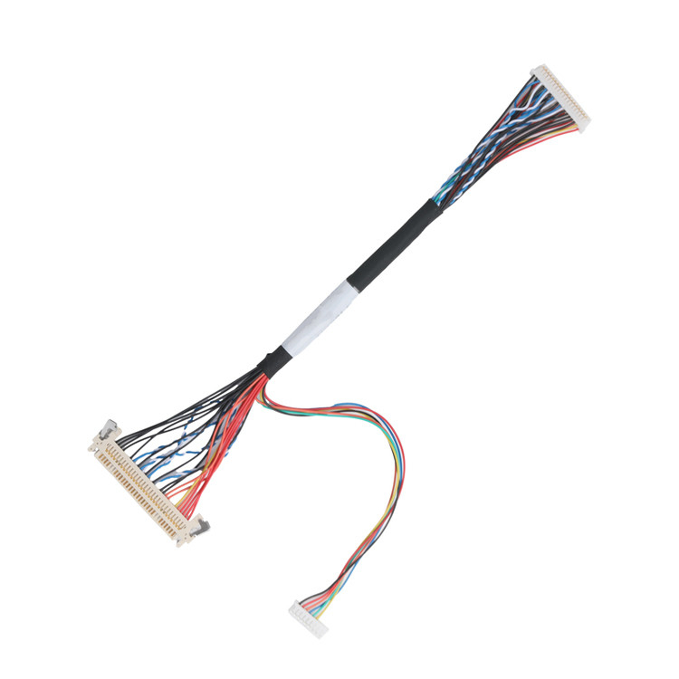 LVDSケーブル FI-X30HL 30P から DF20A-40P または 9P HSGケーブル同軸接続器 OEM/ODM