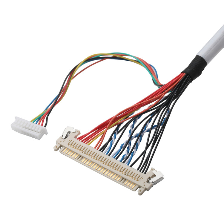 LVDSケーブル FI-X30HL 30P から DF20A-40P または 9P HSGケーブル同軸接続器 OEM/ODM