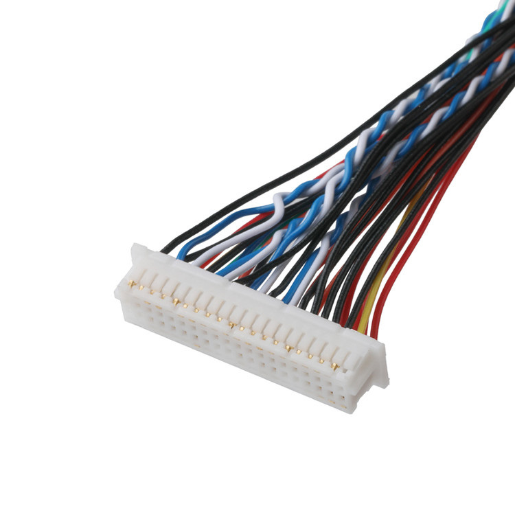 LVDSケーブル FI-X30HL 30P から DF20A-40P または 9P HSGケーブル同軸接続器 OEM/ODM
