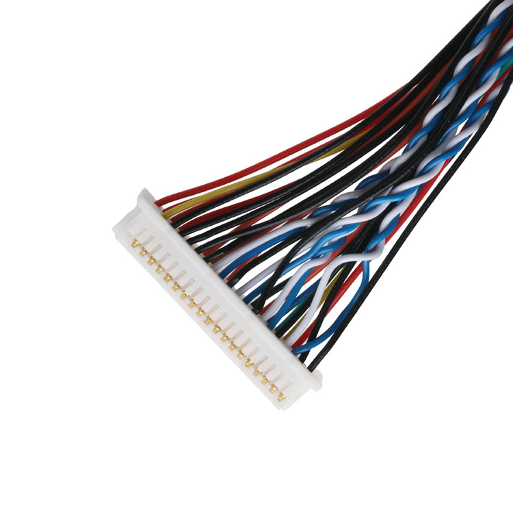 LVDSケーブル FI-X30HL 30P から DF20A-40P または 9P HSGケーブル同軸接続器 OEM/ODM