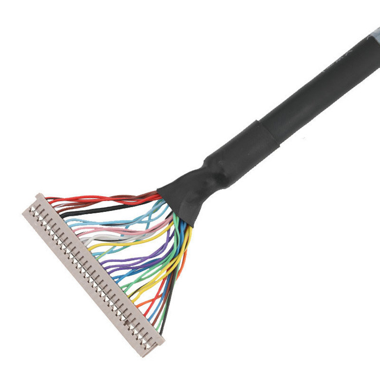 1.25mm DF14-30S-1.25C から JAE 0.5mm FI-RE51HL まで,LVDS EDPケーブル組成が作成されました.