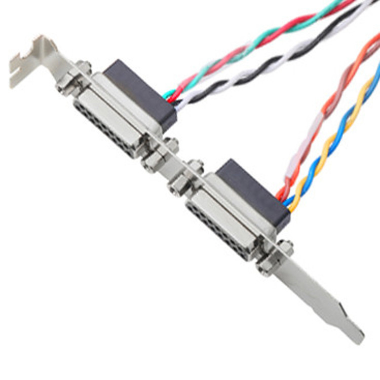 2 40 Pinに電気組のLvdsケーブルDb15のコネクターの女性15 Pin 205205-2