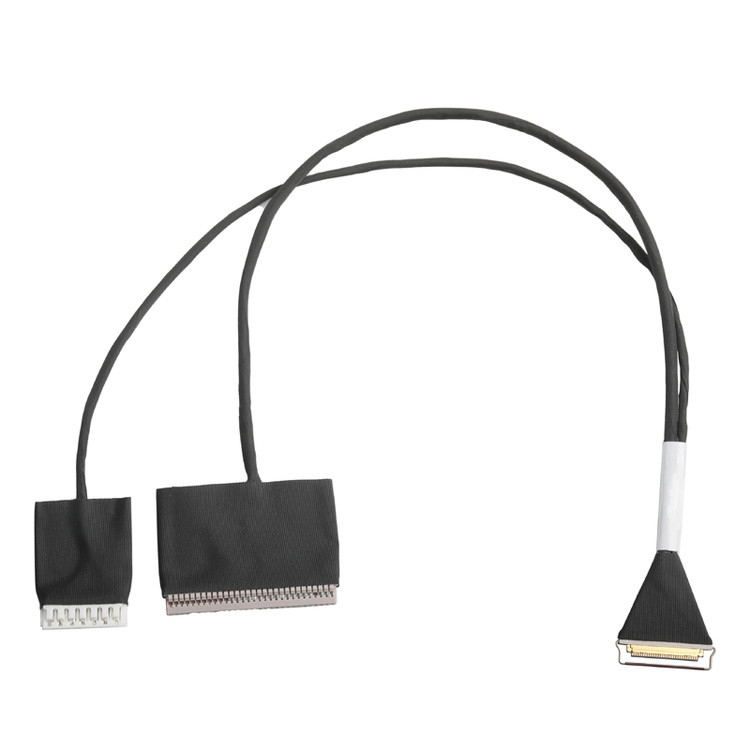OEM/ODM I Pex マイクロコアシアル 20453-030T から DF14-30P と JST EH-7P 30P ケーブルアセンブリ 0.5mm ピッチ