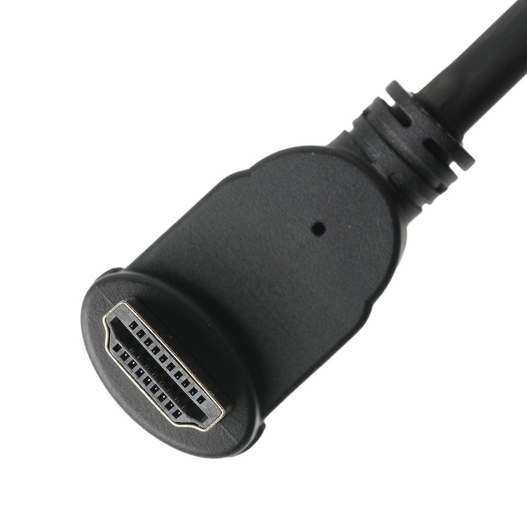 男性垂直 19Pin HDMI-Aコネクタアセンブリから女性 19Pin HDMI LCDケーブル