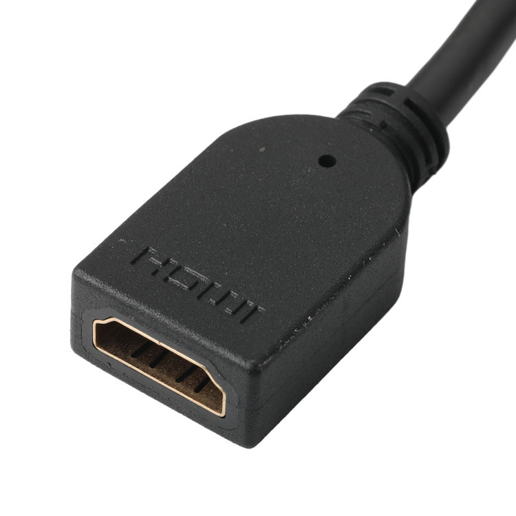 男性垂直 19Pin HDMI-Aコネクタアセンブリから女性 19Pin HDMI LCDケーブル