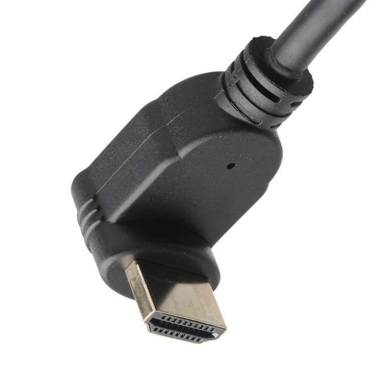 男性垂直 19Pin HDMI-Aコネクタアセンブリから女性 19Pin HDMI LCDケーブル