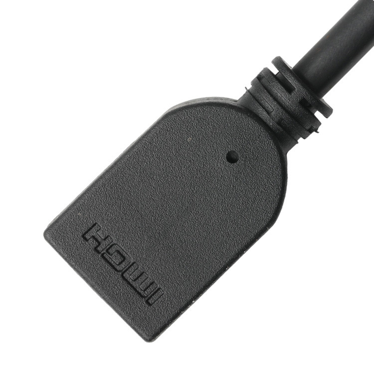 男性垂直 19Pin HDMI-Aコネクタアセンブリから女性 19Pin HDMI LCDケーブル