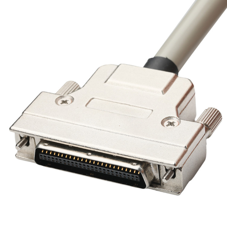 Hd D Sub Db50 ケース 亜鉛合金 ニッケル付D-Sub Mdrプラグ Od 90mm