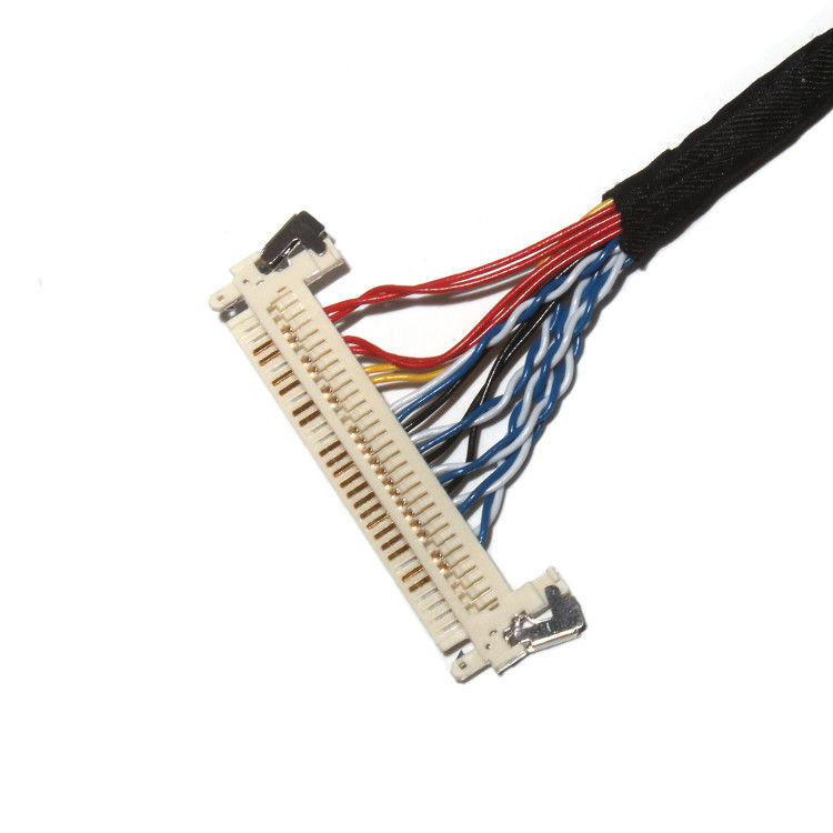長さ2.0mmピッチLvdsケーブルアセンブリ 30ピンIPEX DF11-24DS-2CからFI-X3OHLへ OEM/ODM