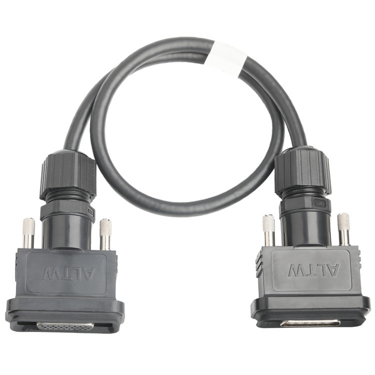 OEM/ODM カスタマイズされた長さ ROHS LVDSケーブル組成 HDB-26BMMA-SL7001 男性からHDB-26BFFA-SL7001 女性