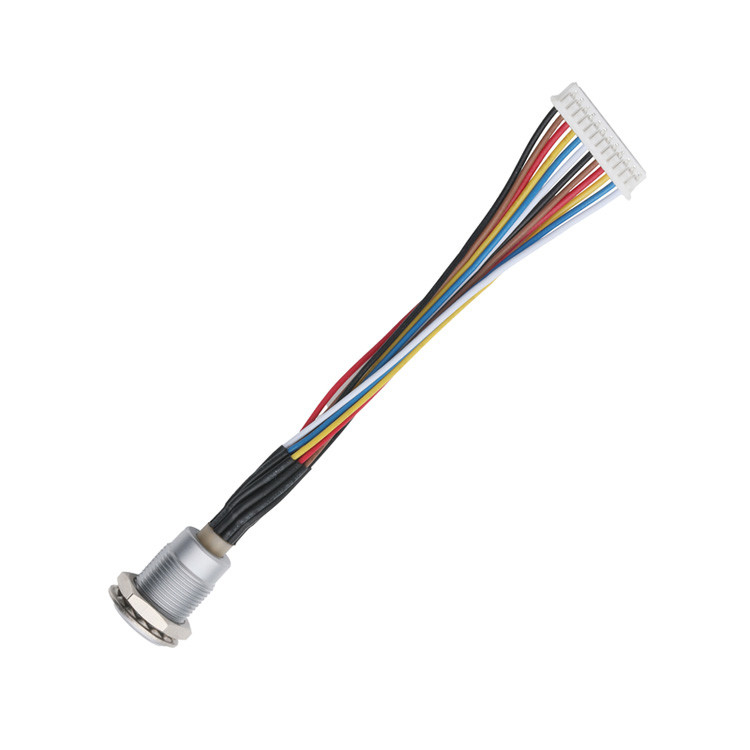 センサースイッチOBZ1G12CLL00000から KB915-12H2A制御スイッチへのM12コネクタのカスタマイズされたケーブル