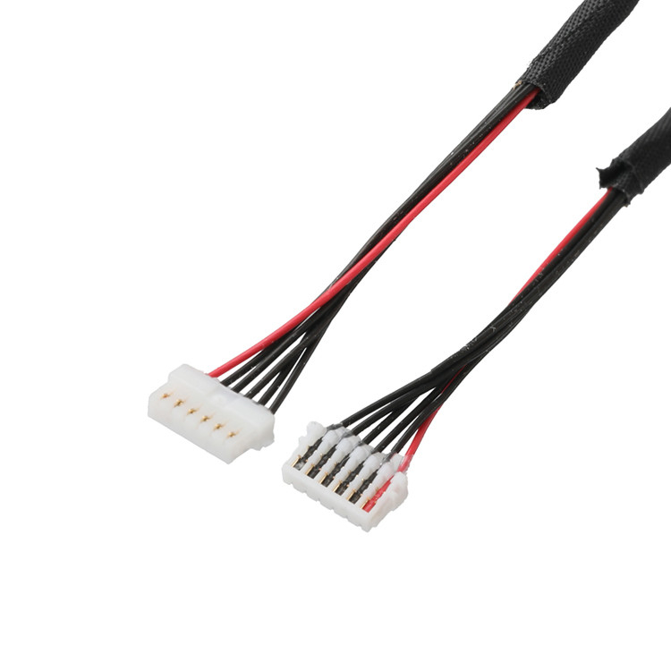 LEDディスプレイケーブル JST B6B-PH-K-S-6P から JST 0.8-6P LVDS ディスプレイコネクタ カスタマイズされた組み合わせケーブル